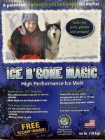 Ice B'Gone Magic 40 lb Box with scoop