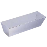 Wallboard Tool Mud Pan 12-1/2 in. x 4 in. x 12-1/2 in. Bottom, Stainless Steel