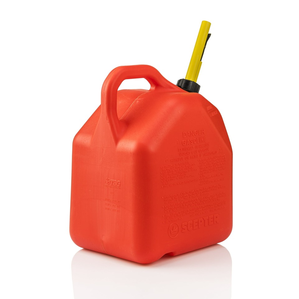 plastic gas can