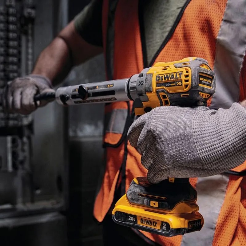 DeWalt Battery DCB203-2 on a drill-driver