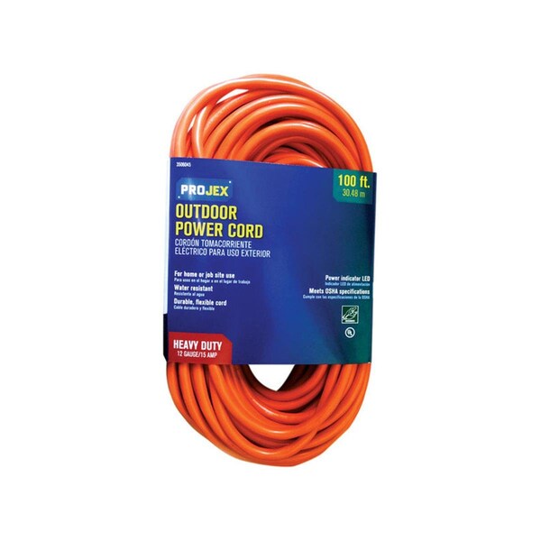 100 ft outside extension cord