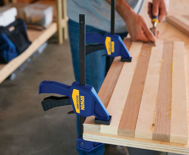 Irwin quick grab bar clamps spreaders