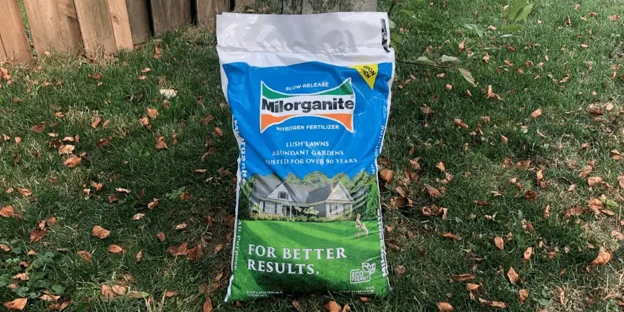 Milorganite fertilizer