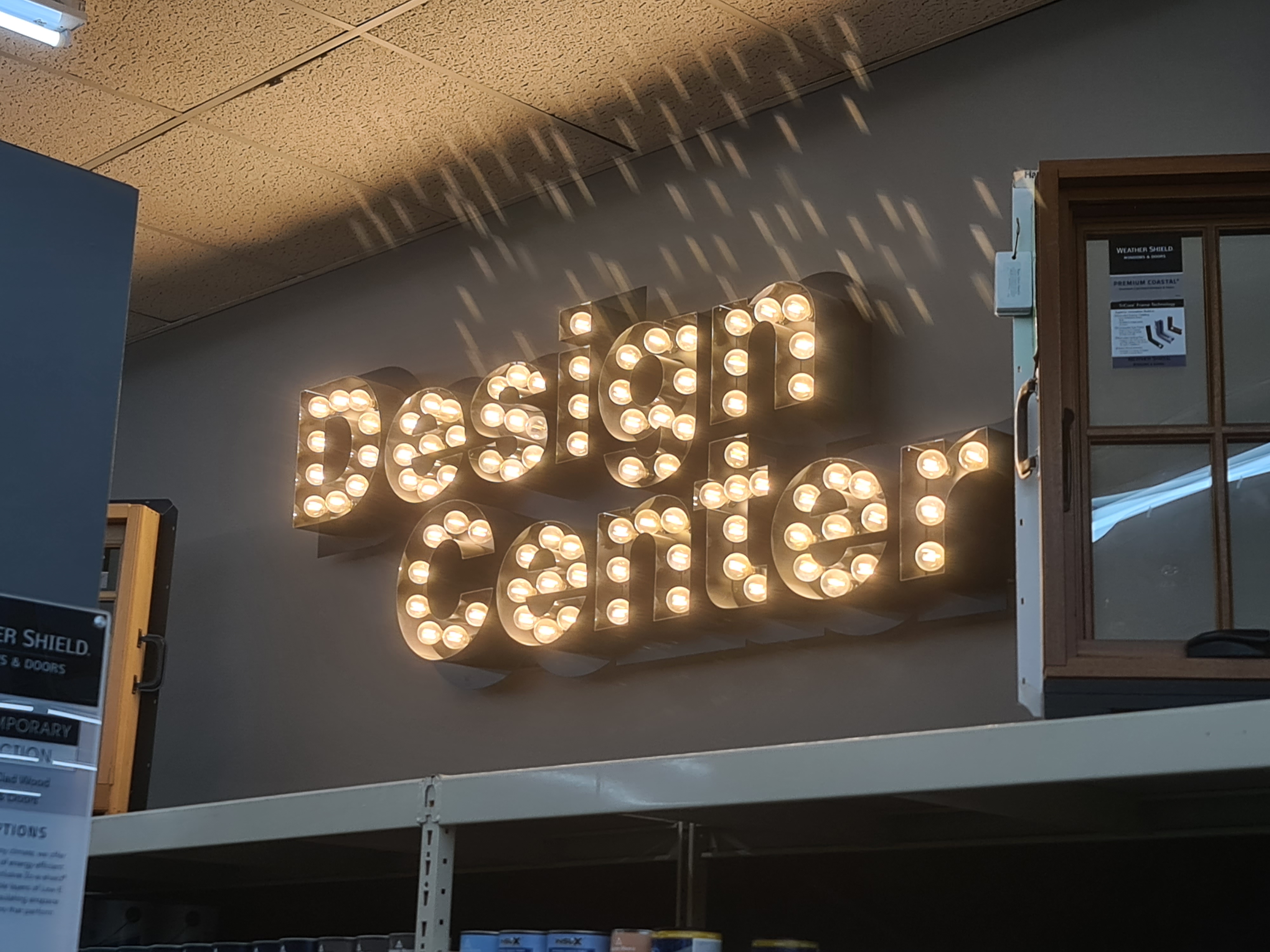 Design Center Sign The Design Center at Saratoga Quality Hardware & Lumber