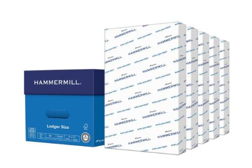 Hammermill Copy Paper 11'x 17' 5/carton - 500 Sheets per Ream - White