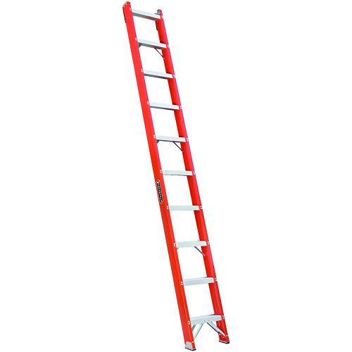 FH1000 Series, 10-Foot Fiberglass Shelf Ladder, Type IA, 300-pound Load Capacity, FH1010