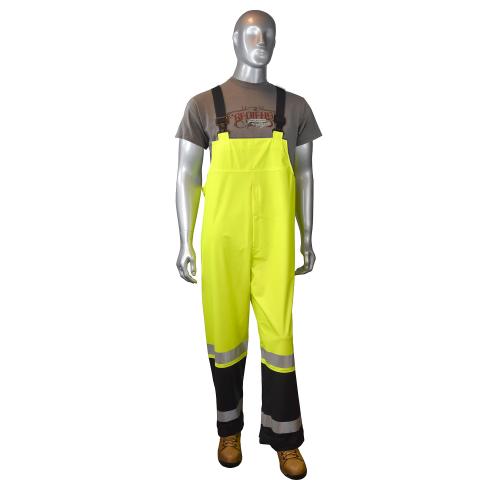 RW07 Series High Visibility Rainwear Overalls