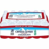 Crystal Geyser Water Alpine Spring Bottled Water - Ready-to-Drink - 8 fl oz . 30 / Carton / Bottle