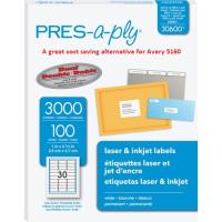 Also made by AVERY, these are an economical replacement for Avery 5160. Same size and packaging as 5160.