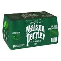 Mason Perrier - Unflavored Sparkling Water - 24 ct