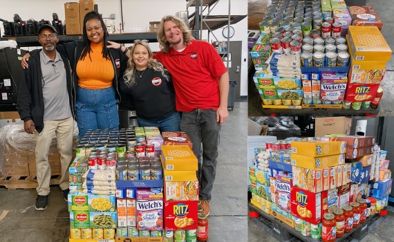 Kennedy food drive
