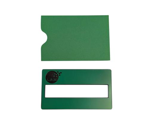 L.A.B. Easy Signature guide in Kelley Green/Black | 3.49 in x 2 in