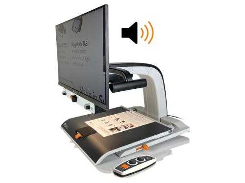 MagniLink Vision 27" CCTV with TTS and Integrated Reading X and Y Axis Table