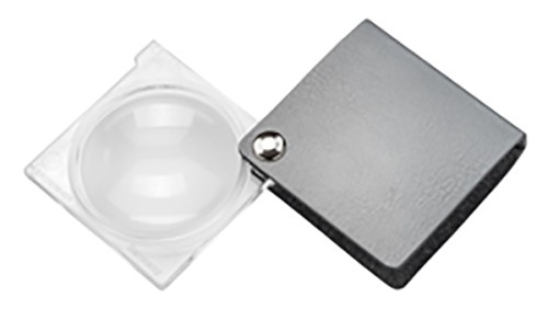 Magno Folding Pocket Magnifier-Silver