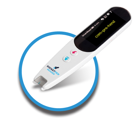 RocketPen Reader for anyone with reading disabilities and language learners