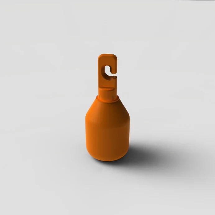 LV-MT4023 - Hook On Marshmallow Tip-Orange