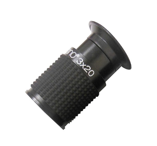 LV-KS-T320 - Magno Monocular 3x20Magno Monoculars are Keplerian in design. Each Magno Monocular comes with a black, protective, storage case (that includes a built-in belt loop), a wrist/neck lanyard which is 8" in length, and a cleaning cloth.The 3x, shown on this page, attaches easily to a finger ring which is optionally available. Each telescope is focusable and the magnification power and objective lens size is easily seen on the barrel.Specs:Magnification: 3xLens Size: 20 mm diameterField of view: 145/1000m / 8 degreesAccessories: Black storage case (with built in belt loop) and a wrist/neck lanyard 8