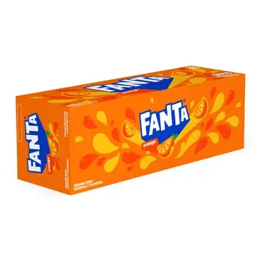 Fanta Orange, 12 oz cans, 12 pk, 2 ct