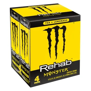 Monster Rehab Tea+Lemonade, 15.5 oz cans, 4 pk, 6 ct