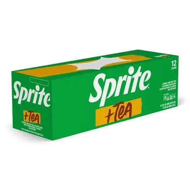 Sprite + Tea, 12 oz cans, 12 pk, 2 ct