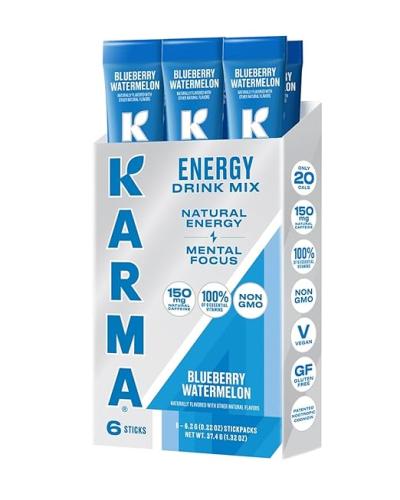 Energy Blueberry Watermelon, 6pk