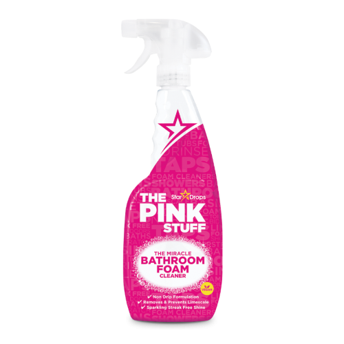 Miracle Bathroom Foam Cleaner, Fruity Scent, 25.4 oz Trigger Spray Bottle