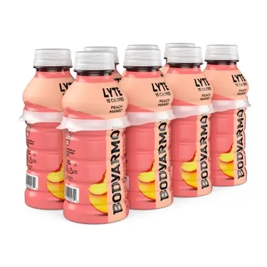 Bodyarmor Lyte Peach Mango, 12 oz bottles, 8 pk, 3 ct