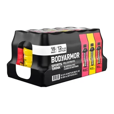 Bodyarmor Superdrink Variety Pack, 12 oz bottles, 15 pk