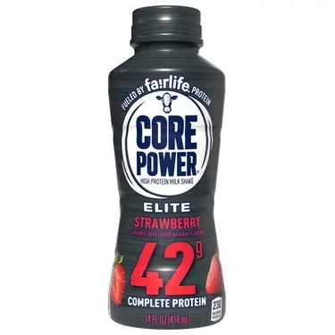 Core Power Protein Strawberry Elite 42G, 14 oz bottles, 12 loose