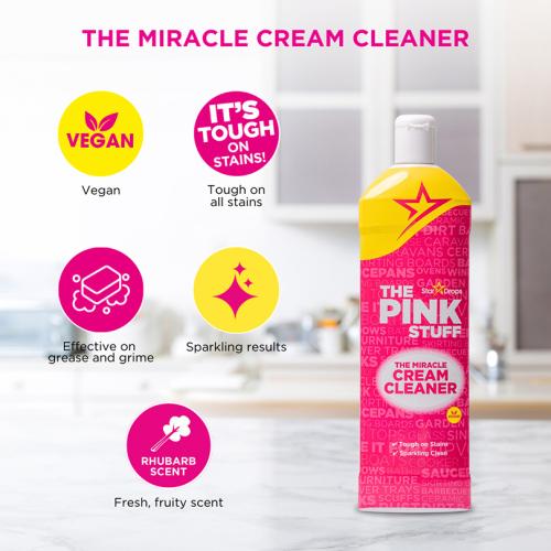 Miracle Cream Cleaner, Fruity Scent, 16.9 oz Bottle