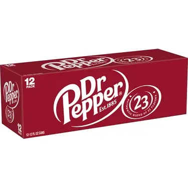 Dr Pepper, 12 oz cans, 12 pk, 2 ct