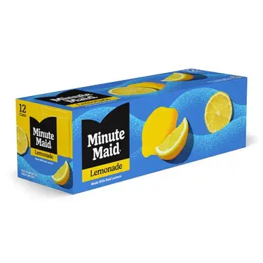 Minute Maid Lemonade, 12 oz cans, 12 pk, 2 ct