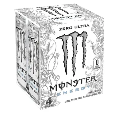Monster Energy Ultra Zero Sugar, 16 oz cans, 4 pk, 6 ct