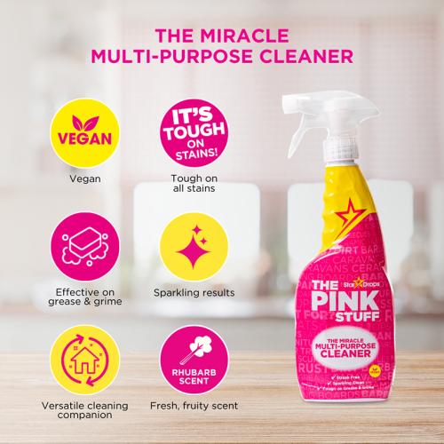 Miracle Multi-Purpose Cleaner, Fruity Scent, 25.4 oz Trigger Spray Bottle