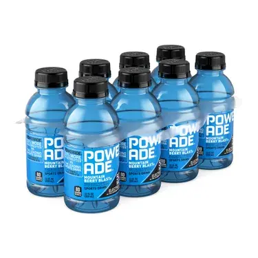 Powerade Zero Mixed Berry, 12 oz bottles, 8 pk, 3 ct