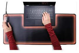 Heated Grounding Desk Pad, Small