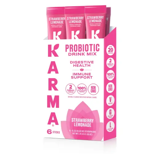 Probiotic Strawberry Lemonade, 6pk
