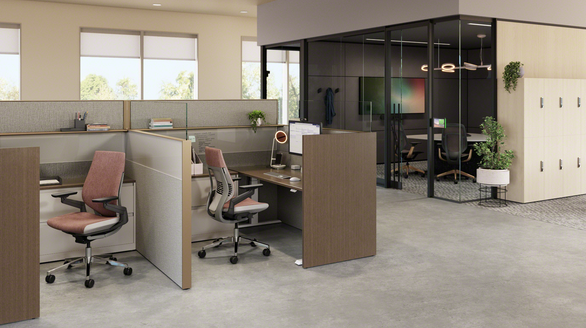 Professional services office environment