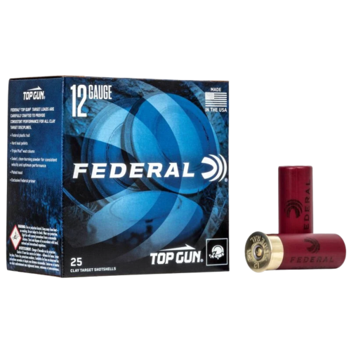 12 GA Federal Top Gun #8 Shotgun Shells