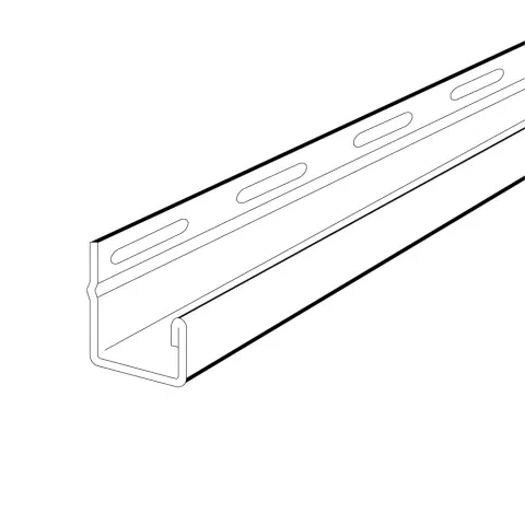 ROLLEX/QUALITY EDGE STEEL 3/4" J-CHANNEL 12'
