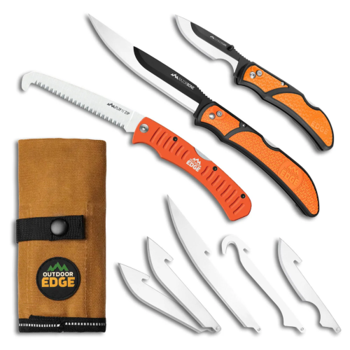 RazorGuide Pak™ LIGHTWEIGHT REPLACEABLE BLADE HUNTING KIT