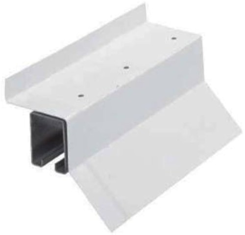 6212012 COVERED SQUARE TRACK W/BRACKET 12'