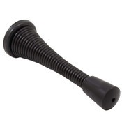 3‚Äú Heavy-Duty Spring Door Stop - Matte Black