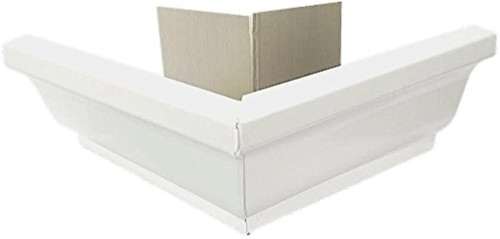 5" K-MITER GUTTER O/S CORNER SNOWMIST