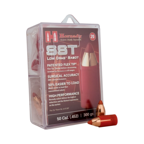 Hornady 67273 SST-ML 50Cal Sabot Super Shock Tip 300gr 20 per box