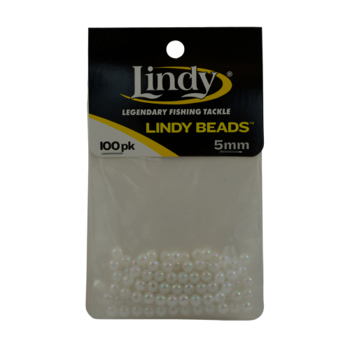 Lindy Beads - White Pearl - 5mm