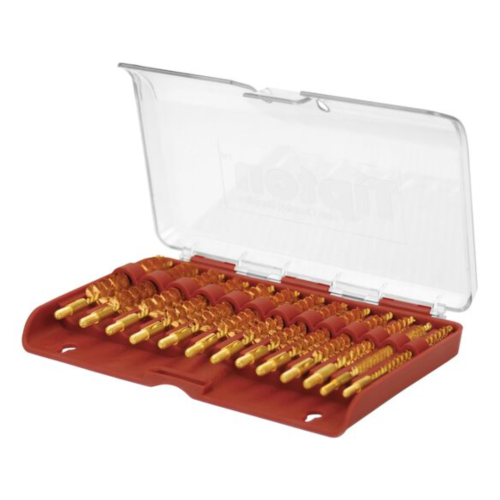 Tipton 168577 Bronze Rifle Bore Brush Set 13Pc  .17 to .45 Cal