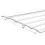 ROLLEX 16" HIDDEN VENT SOFFIT PANEL 12' SNOWMIST