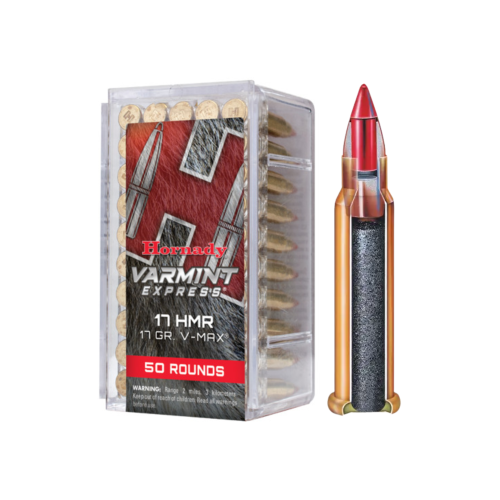 Hornady 83170 Varmint Express 17 HMR 17 gr V Max