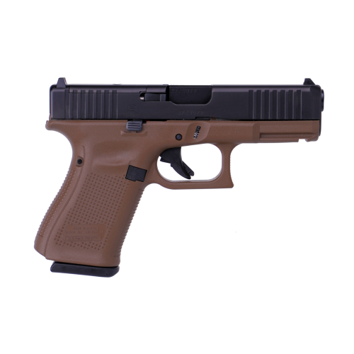 Lipsey's Exclusive GLOCK G19 G5 9MM 15+1 4.0" MOS FDE 3-15RD MAGS | FRONT SERRATIONS